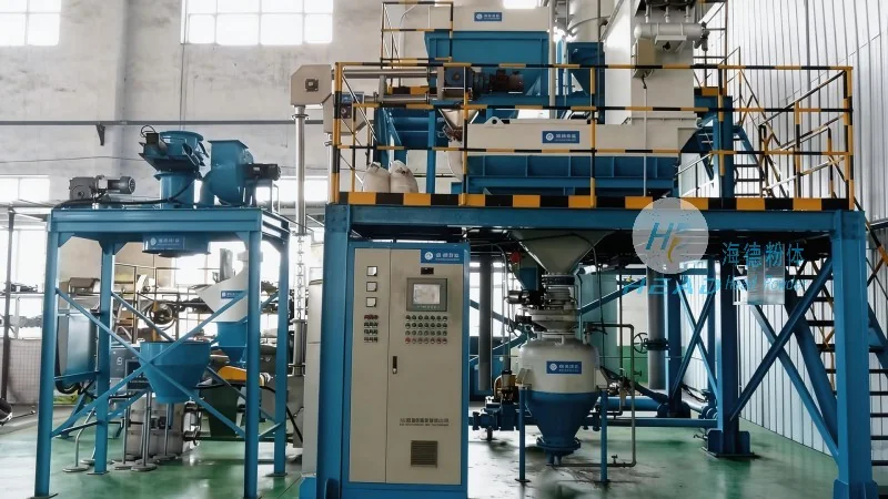 Lithium Battery Nanomaterial Conveying & Pneumatic System
